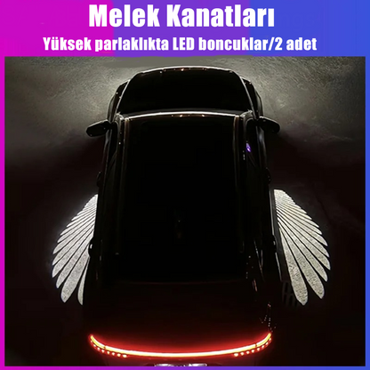 Melek Kanatlı Led Işığı